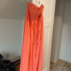 David’s bridal bridesmaid dress